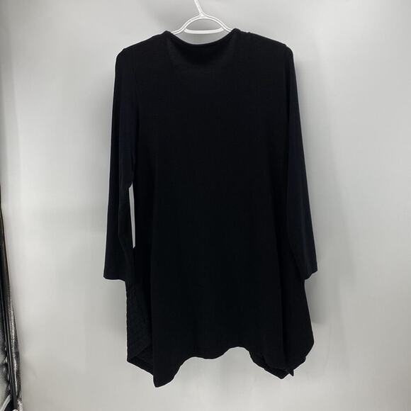 ALEMBIKA textured pockets shark bite lagenlook top minimalist quirky - Picture 9 of 9